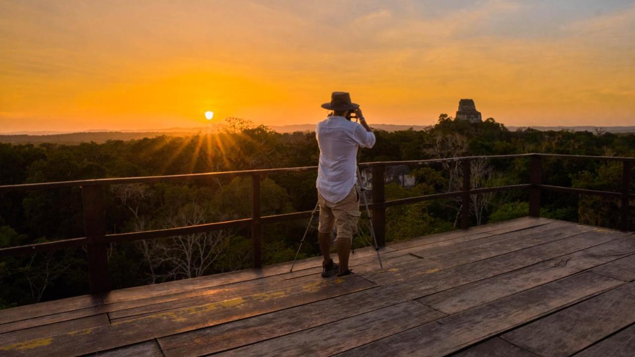 Jungle Lodge Tikal Hostal Zewnętrze zdjęcie